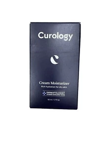 CUROLOGY Cream Moisturizer Rich Hydrating Face Lotion for Dry Skin, Shea Butter - Picture 1 of 1
