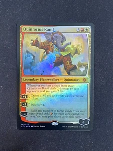 Quintorius Kand PROMO FOLIE (Verlorene Höhlen von Ixalan) Magie/MTG - Bild 1 von 2