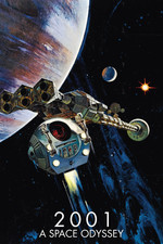 2001 A Space Odyssey Movie Poster 12x18