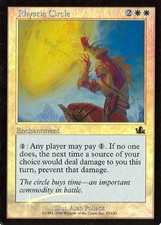 MTG - Prophecy - Rhystic Circle - Foil - Various Conditions