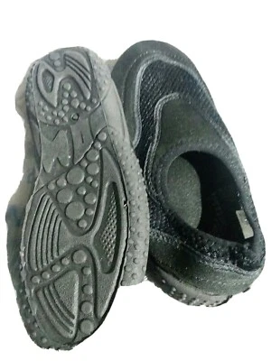 Zapato de agua acuática juvenil sin cordones playa piscina natación, malla sin cordones calcetines acuáticos sandalias Foto 1 de 4