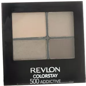 2 Pack Revlon ColorStay 16-Hour Eyeshadow, Addictive 500, 0.16 oz - Picture 1 of 2