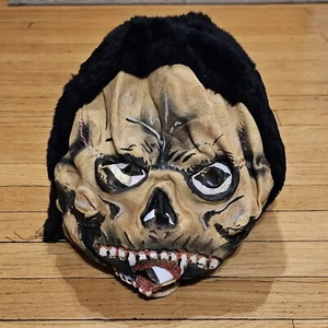 Vintage Topstone Halloween Mask Creepy Monster Zombie Danbury CT Made in Korea - Picture 1 of 6