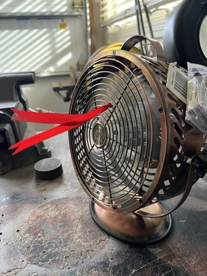 New Himalayan Breeze 7" Fan in Bronze Finish, model # HBM-701A14 - Image 1 of 4