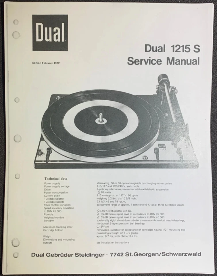 ORIGINAL DUAL 1215S 1218 & 1229 SALES AD BROCHURE D195