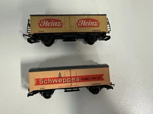 HORNBY COMMERCIAL WAGONS X 2 - Picture 1 of 8