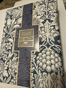 Juego de edredón William Morris Sunflower azul marino King 3 ~Nuevo~ - Imagen 1 de 5