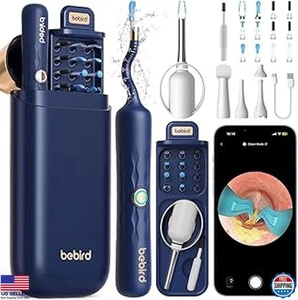 Ear Wax Removal Tool with Camera, Flexible Otoscope, Family Cleaning Kit - Picture 1 of 1