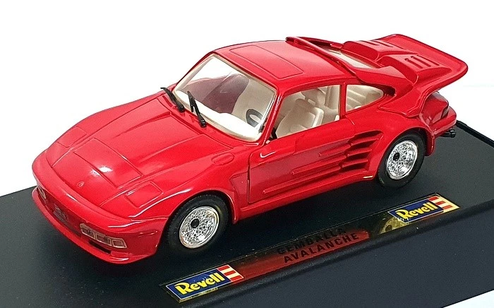 Revell 1/24 Scale Diecast 8621 - Gemballa Avalanche - Red - Image 1 of 4