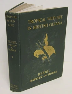Tropical Wild Life in British Guiana, William Beebe. 1917 First edition - Picture 1 of 1