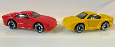 Coches diecast Little Tikes - rojo y amarillo - lote de 2 - sueltos como nuevos Foto 1 de 4