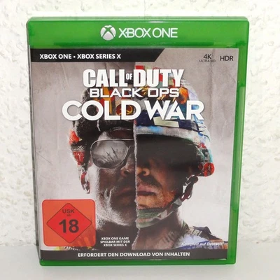 Xbox One + Series X|S Spiel Call of Duty Black Ops Cold War Uncut USK18 - Bild 1 von 3