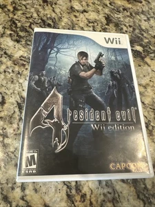 Resident Evil 4 Wii Edition Wii Video Game Survival Horror Action Complete CIB - Picture 1 of 5