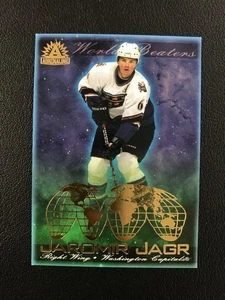 2001-02 Pacific Adrenaline #20 Jaromir Jagr World Beaters Washington Capitals - Picture 1 of 2