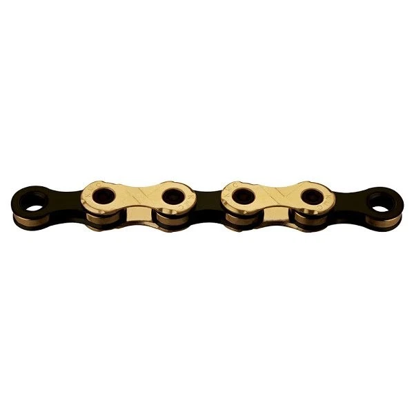 catena x12 126 maglie 12v nero / oro KMC bici mtb strada - Immagine 1 di 1