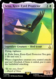 Magic The Gathering MTG SENU, KEEN-EYED PROTECTOR FOIL Assassin's Creed NM - Imagen 1 de 1