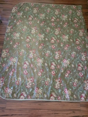 Legacy Home Luxury 100% Cotton Full/Queen Size Duvet Cover Floral Botanical USA - Image 1 of 4