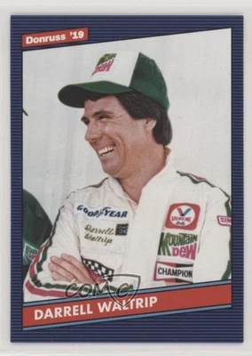2019 Panini Donruss NASCAR Retro 1986 Darrell Waltrip #158 HOF - Image 1 of 2