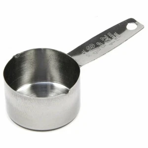 Chef Craft Stainless Steel Coffee Scoop Measurer - 2 Tbsp Measuring Cup - Afbeelding 1 van 3