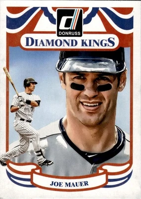 2014 Donruss #21 Joe Mauer Minnesota Twins - Imagem 1 de 2