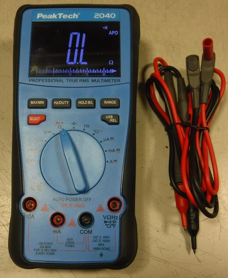 Peaktech 2040 True RMS Digitalmultimeter - Bild 1 von 1