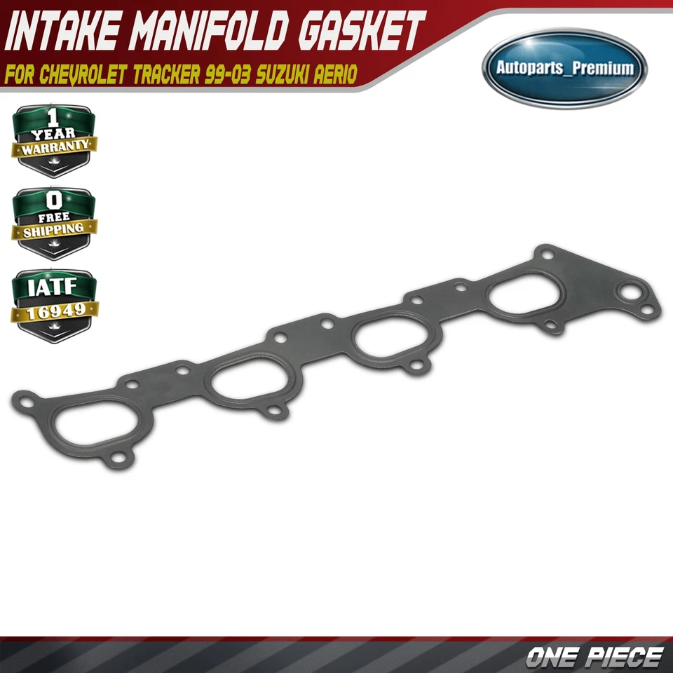 Juego de juntas de colector de admisión de motor para Chevrolet Tracker 1999-2003 Suzuki Aerio Foto 1 de 4