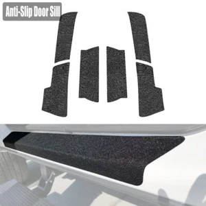 For Jeep Grand Cherokee 11-18 6pc Door Sill Step Protector Threshold Shield Pad - Foto 1 di 5