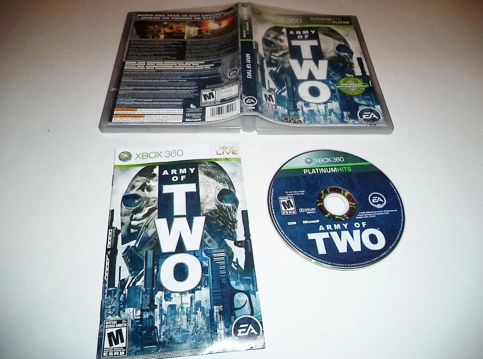  Army of Two  Platinum Hits   XBOX 360  ..    Complete - Image 1 of 1