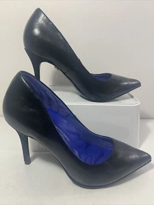 ANTONIA SAINT New York. the comfiest heels in the world! Black Leather. UK 5.5 - Picture 1 of 12