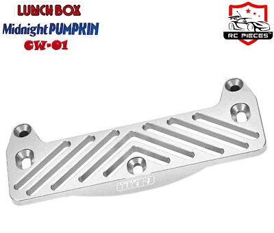 TAMIYA RC CW-01 LUNCH BOX MID NIGHT PUMPKIN CNC ALLOY BUMPER MOUNT GPM UPGRADE - Image 1 of 2
