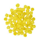 (Yellow)200X Color Tattoo Ink Cups Beehive Shape Pigment Holder Container Sg5