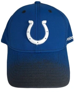 Indianapolis Colts Hat Cap Reebok On Field NFL Equipment Fitted One Size NWOT - Picture 1 of 9