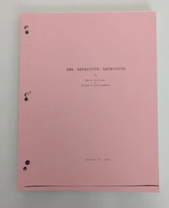 1996 The Defective Detective Screenplay By Terry Gilliam & Richard LaGravenese - Picture 1 of 3