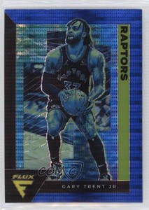 2020-21 Panini Flux Factory Set Blue Pulsar Prizm Gary Trent Jr #166