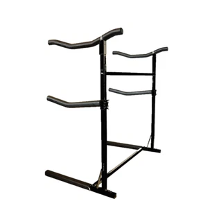 Heavy Duty Outdoor Free Standing Long Lasting Aluminum Storage Kayak Rack - Picture 1 of 3