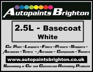 Capa base de pintura blanca para automóvil 2,5 L - Imagen 1 de 1