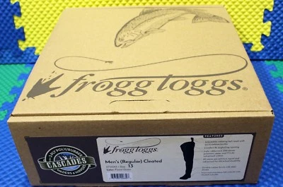 Frogg Toggs CASCADE Bootfoot Regular Cleated Hip Wader 2716243 CHOOSE YOUR SIZE - Image 1 of 2