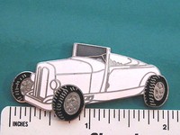 Ford MODEL A ROADSTER - hat pin , tie tac , lapel pin , hatpin GIFT BOXED
