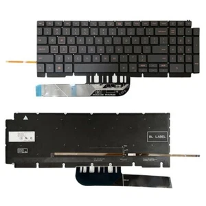 Teclado retroiluminado naranja para computadora portátil Dell Inspiron G15 5510 5511 5515 5520 EE. UU. - Imagen 1 de 7