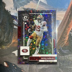 2022 Optic DEEBO SAMUEL #/125 Silver Disco Prizm SP🔥San Francisco 49ers