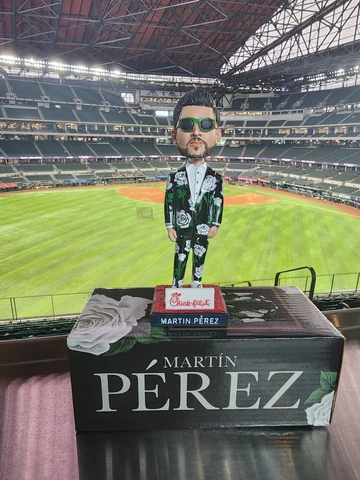 Texas Rangers Martin Perez Bobblehead SGA 7/15/23 Cover