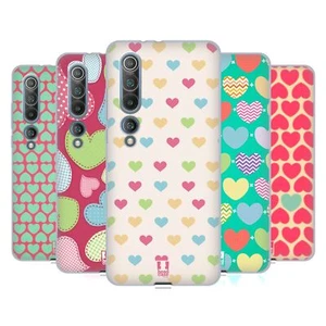HEAD CASE DESIGNS HEART PATTERN SOFT GEL CASE FOR XIAOMI PHONES - Picture 1 of 12