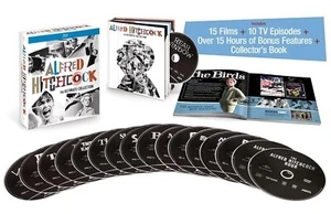 Alfred Hitchcock THE ULTIMATE COLLECTION 15 Films + TV - Blu Ray NEW & SEALED!! - Picture 1 of 3