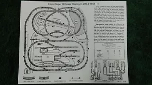 LIONEL 1943 # (1) - 8' X 8' SUPER O LAYOUT ISTRUZIONI FOTOCOPIA - Foto 1 di 3