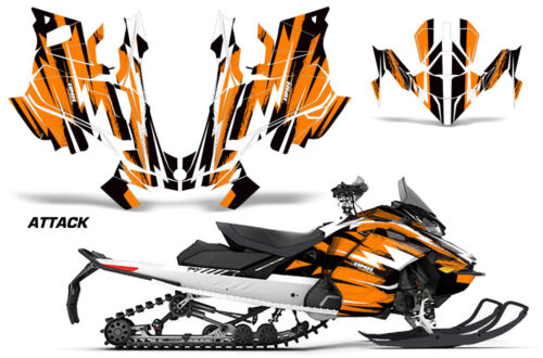 Graphics Kit Dekaler Wrap For Ski Doo Gen 4 MXZ Renegade Summit 850 17-18 ATTK ORG