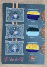 2010-11 Panini Crown Royale Royal Lineage Prime -  Quick/Kopitar/ Doughty 41/50