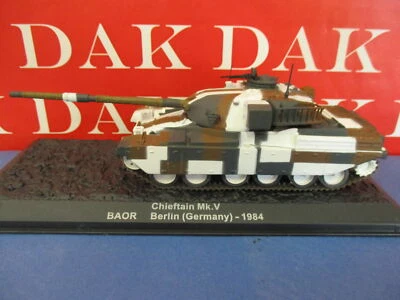 Die cast 1/72 Modellino Carro Armato Tank Chieftain Mk.V BAOR Berlin 1984 - Immagine 1 di 4