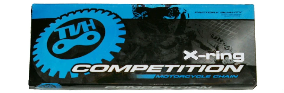 Yamaha XTZ750 rear chain (90-98 super tenere) 520x112 h/duty TVH 'X' ring GOLD - Image 1 of 1