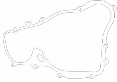 Honda CR125R 1984-1986 Honda CR125R 11394-KA3-761 cubierta derecha junta cubierta Foto 1 de 4