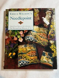 ERICA WILSON'S NEEDLEPOINT PATTERN BOOK - Picture 1 of 10